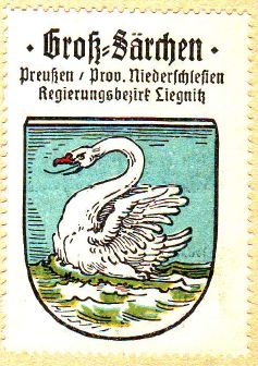 Wappen von Gross Särchen/Coat of arms (crest) of Gross Särchen