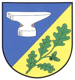 Wappen von Jerrishoe/Arms (crest) of Jerrishoe
