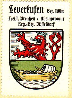 Wappen von Leverkusen/Coat of arms (crest) of Leverkusen