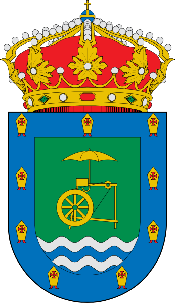 Escudo de Nogueira de Ramuín/Arms (crest) of Nogueira de Ramuín