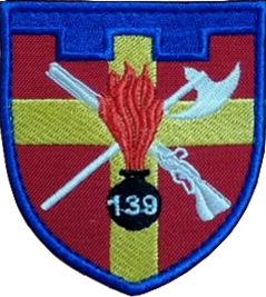 Coat of arms (crest) of 139th Territorial Defence Battalion, Ukraine