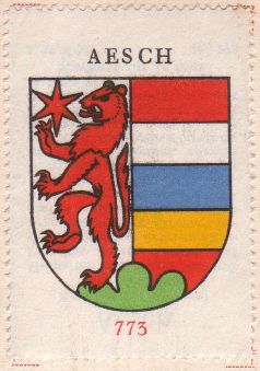 Wappen von/Blason de Aesch (Luzern)