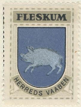 Arms of Fleskum Herred