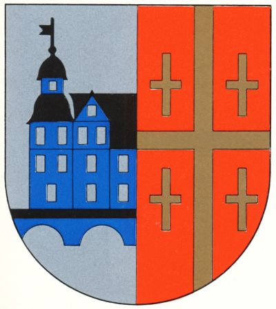 Wappen von Amt Schloss Neuhaus/Arms (crest) of Amt Schloss Neuhaus