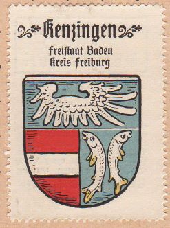 Wappen von Kenzingen/Coat of arms (crest) of Kenzingen