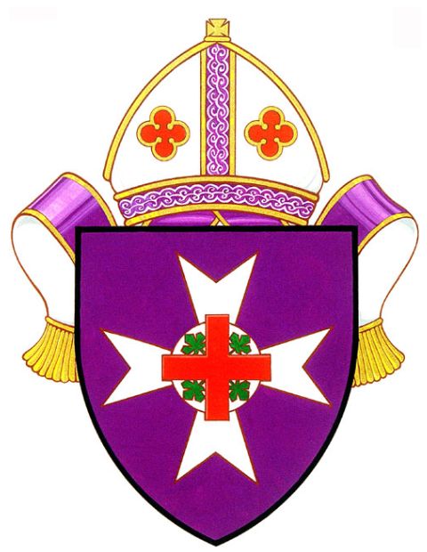 Arms (crest) of Bishop ordinary to the Canadian forces