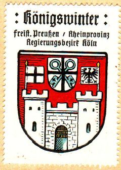 Wappen von Königswinter/Coat of arms (crest) of Königswinter