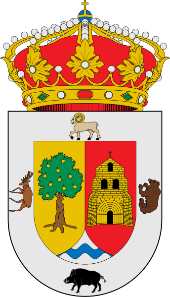 Arms (crest) of Riocavado de la Sierra