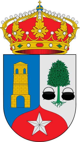 Escudo de Valdeolmos-Alalpardo/Arms (crest) of Valdeolmos-Alalpardo