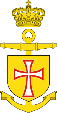 Coat of arms (crest) of the Royal Yatch Dannebrog, Danish Navy