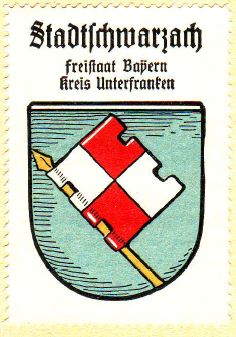 Wappen von Stadtschwarzach