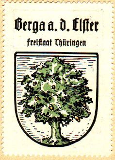 Wappen von Berga/Elster/Coat of arms (crest) of Berga/Elster
