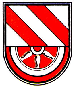 Wappen von Gau-Bischofsheim/Arms (crest) of Gau-Bischofsheim