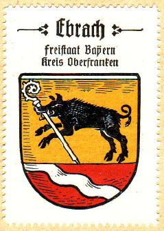 Wappen von Ebrach/Coat of arms (crest) of Ebrach