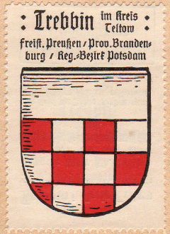 Wappen von Trebbin/Coat of arms (crest) of Trebbin