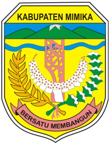 Coat of arms (crest) of Mimika Regency