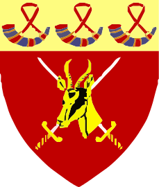 Coat of arms (crest) of the Orange Free State Command, South African Army