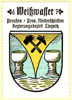 Wappen von Weisswasser/Coat of arms (crest) of Weisswasser
