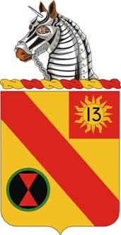 Arms of 79th Field Artillery Regiment, US Army