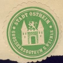 Seal of Ostheim vor der Rhön