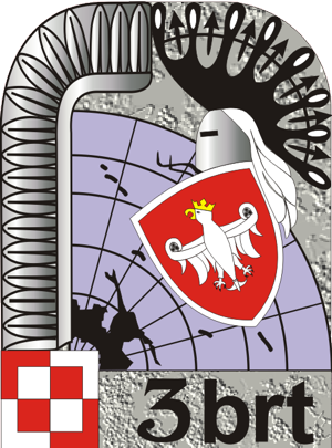 Coat of arms (crest) of the 3rd Radio Technical Battalion, Polish Army