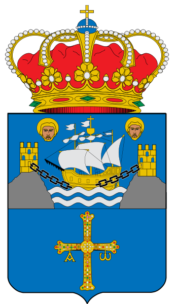Escudo de Ribadedeva/Arms (crest) of Ribadedeva