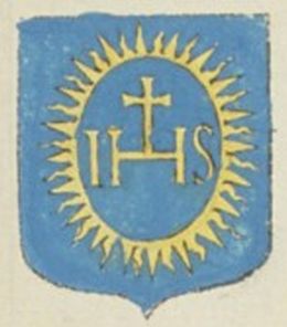 Arms (crest) of Jesuits in Tulle