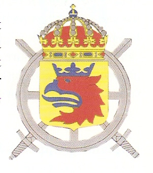 Coat of arms (crest) of the 4th Train Regiment Scanian Train Regiment, Swedish Army
