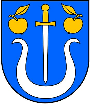 Coat of arms (crest) of Sobienie-Jeziory
