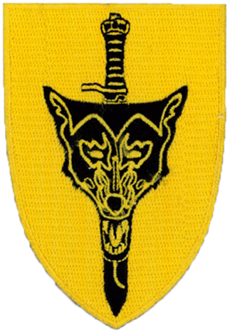Coat of arms (crest) of the Assault Squadron 3, Armoured Battalion, Norwegian Army