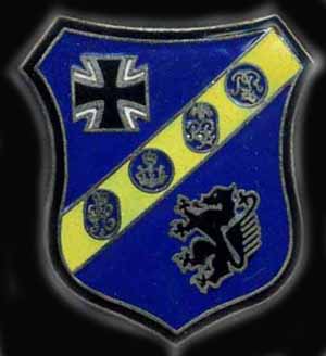 Coat of arms (crest) of the 24th Armoured Battalion, German Army