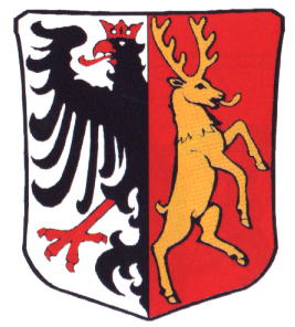 Wappen von Hirschberg (Saale)/Arms (crest) of Hirschberg (Saale)