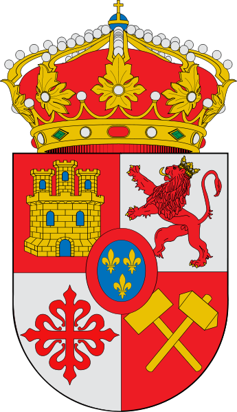 Escudo de Almadén/Arms (crest) of Almadén