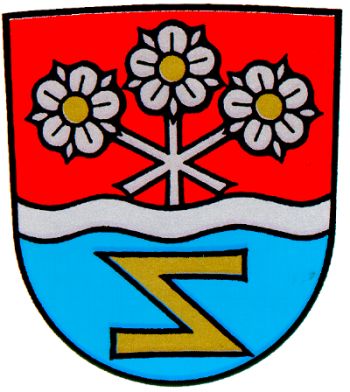 Wappen von Geroldshausen/Arms of Geroldshausen