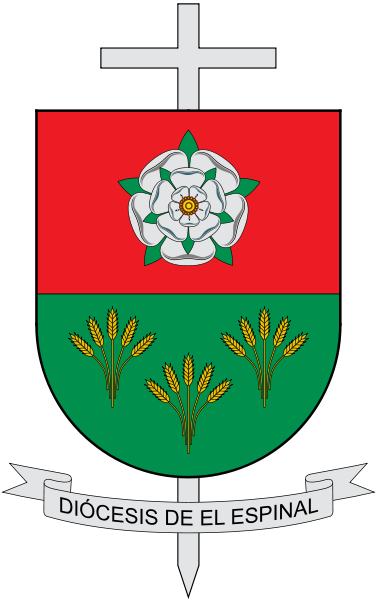 Arms (crest) of Diocese of El Espinal