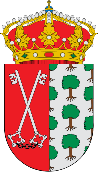 Escudo de Robledo (Albacete)/Arms (crest) of Robledo (Albacete)