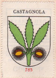 Wappen von/Blason de Castagnola