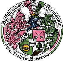 Coat of arms (crest) of Münchener Burschenschaft Alemannia