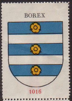 Wappen von/Blason de Borex