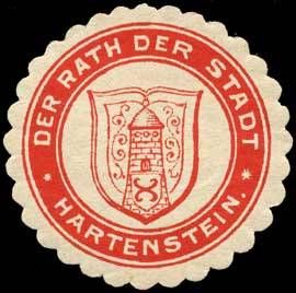 Wappen von Hartenstein/Coat of arms (crest) of Hartenstein