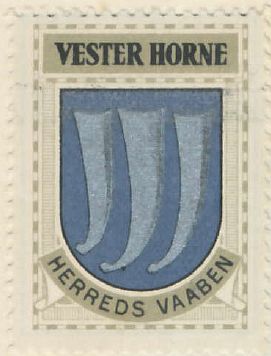 Coat of arms (crest) of Vester Horne Herred