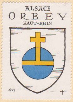 Blason de Orbey/Coat of arms (crest) of {{PAGENAME