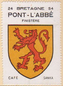 Blason de Pont-l'Abbé/Coat of arms (crest) of {{PAGENAME
