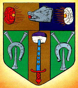 Arms (crest) of Gloucester (England)