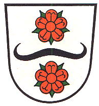 Wappen von Hemsbach (Rhein-Neckar Kreis) / Arms of Hemsbach (Rhein-Neckar Kreis)