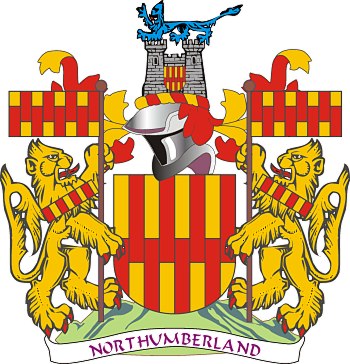 Arms (crest) of Northumberland County Council
