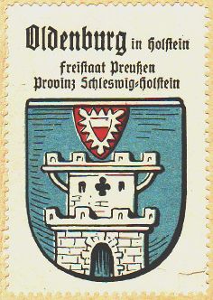 Wappen von Oldenburg in Holstein/Coat of arms (crest) of Oldenburg in Holstein
