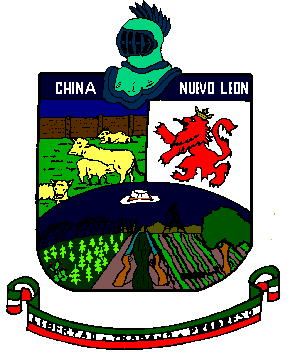 Arms (crest) of China (Nuevo León)