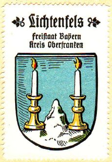 Wappen von Lichtenfels (Oberfranken)/Coat of arms (crest) of Lichtenfels (Oberfranken)