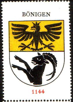 Wappen von/Blason de Bönigen